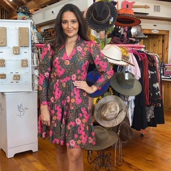 ‼️SOLD‼️Smith & Quinn Florence Dress Cheetah ChaCha NWT - Picture 2 of 7